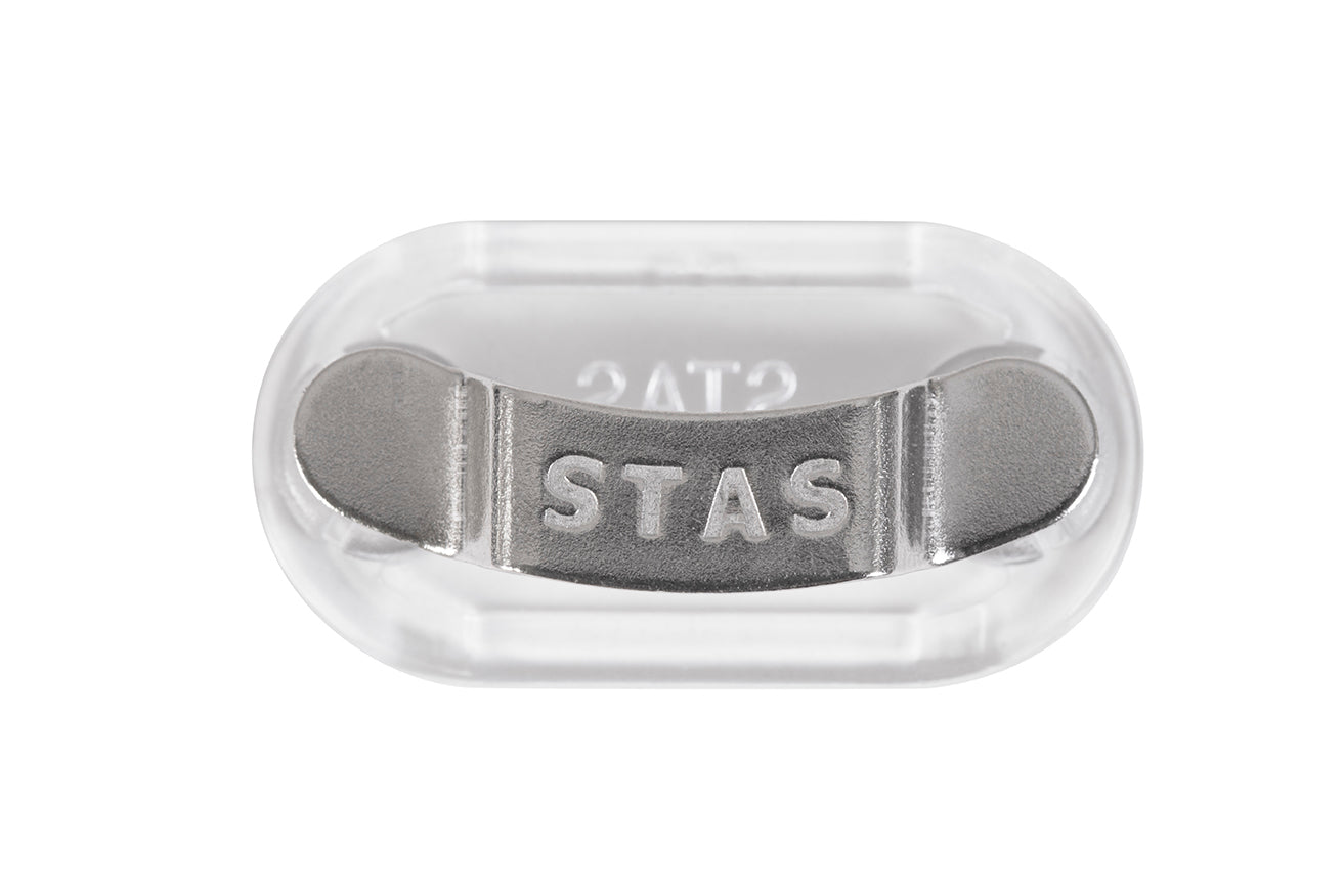 STAS eyecatcher chrome - cabide para óculos | clipe para óculos (2 pinos)
