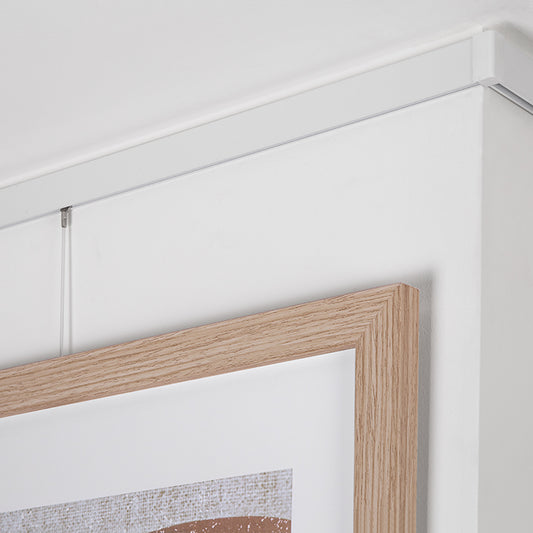 Kit inicial: STAS cliprail 600 cm e 6x cabos de 150cm para suspensão prática.