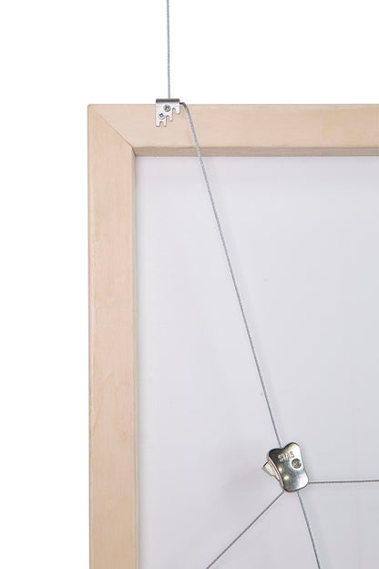 Conjunto sem inclinação STAS para quadros com recesso traseiro