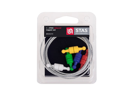 STAS conjunto de ímanes coloridos