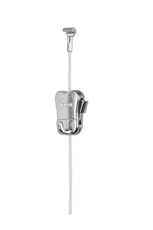 Kit inicial: STAS cliprail 600 cm (4x150 cm) branco + 6x STAS cobra perlón cordão 150cm + 6x STAS zipper