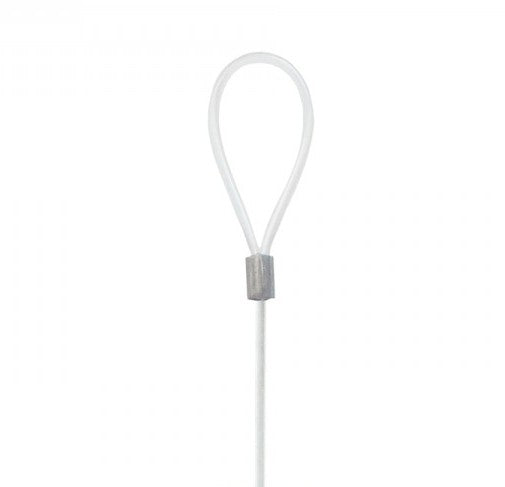 Fio de perlon com presilha STAS para suportar quadros até 4 kg com smartspring ou 15 kg com zipper.