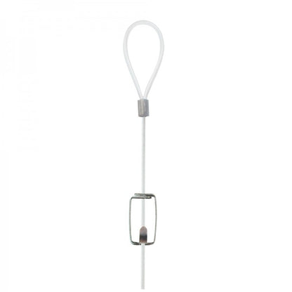 Presilha de fio de nylon perlon da STAS, compatível com divisórias e ganchos para quadros.