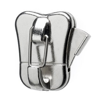 STAS zipper pro: argola de fixação com carga até 15 kg, fácil ajuste.
