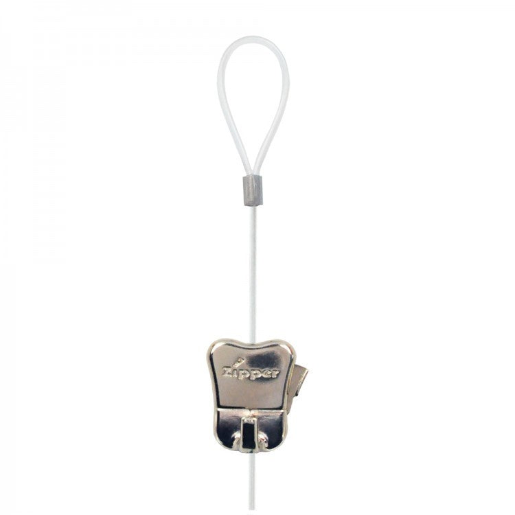Fio de perlon para pendurar quadros, ideal para uso com presilha zipper STAS até 15 kg.